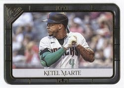 2021 Topps Gallery Base Set Ketel Marte #43 card