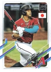 2021 Topps Japan Edition Base Set Ketel Marte #112 card