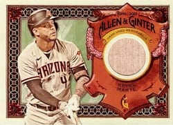2022 Topps Allen & Ginter Relics (Pattern A) Ketel Marte #AGRA-KM card