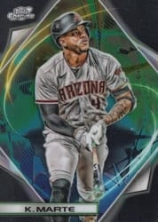 2022 Topps Cosmic Chrome Base Set Ketel Marte #68 card