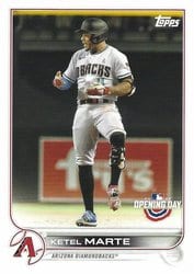2022 Topps Opening Day Base Set Ketel Marte #217 card
