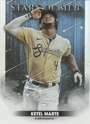 2022 Topps Stars of MLB Ketel Marte #SMLB-34 card
