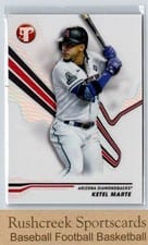 2024 Topps Pristine Base Set Ketel Marte #77 card