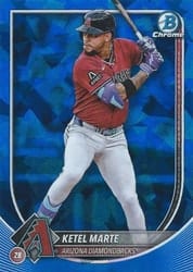 2025 Bowman Chrome Sapphire Edition Base Set Ketel Marte #51 card
