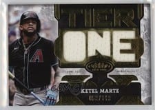 2025 Topps Tier One Die-Cut Relics Ketel Marte #T1RD-KM card