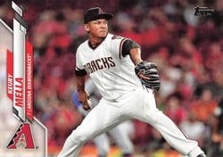 2020 Topps Update Base Set Keury Mella #U-213 card