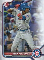 2022 Bowman Draft Base Set Kevin Alcantara #BD-86 card