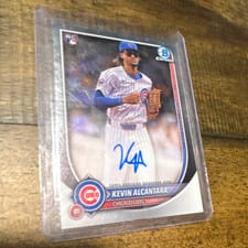 2025 Bowman Chrome Rookie Autographs Kevin Alcántara #CRA-KA card