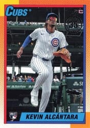 2025 Topps 1990 Topps Baseball (Series Two) Kevin Alcántara #90B2-42 card