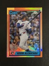 2025 Topps Chrome 1990 Topps Baseball Kevin Alcantara #90CB-14 card