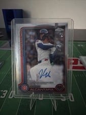 2025 Topps Chrome Rookie Autographs Kevin Alcantara #RA-KA card