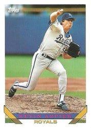 1993 Topps Base Set Kevin Appier #76 card