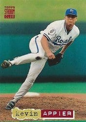 1994 Stadium Club Base Set Kevin Appier #340 card