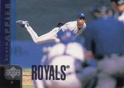 1998 Upper Deck Base Set Kevin Appier #395 card