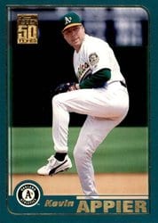 2001 Topps Base Set Kevin Appier #176 card
