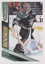 2019-20 Parkhurst Base Set Kevin Boyle #286 card