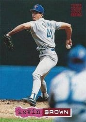 1994 Stadium Club Base Set Kevin Brown #382 card