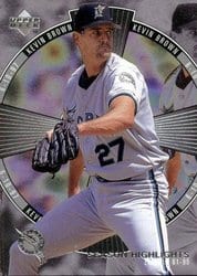 1998 Upper Deck Base Set Kevin Brown #246 card