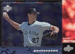 1998 Upper Deck Base Set Kevin Brown #421 card