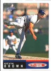 2002 Topps Total Base Set Kevin Brown #80 card