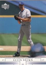 2002 Upper Deck Base Set Kevin Brown #336 card