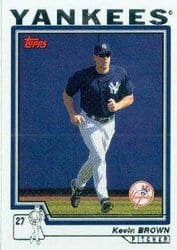 2004 Topps Base Set Kevin Brown #487 card
