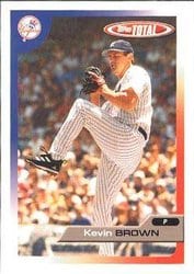 2005 Topps Total Base Set Kevin Brown #335 card
