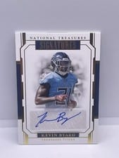 2018 National Treasures Signatures Kevin Byard card