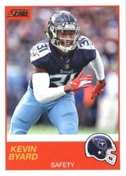 2019 Score Base Set Kevin Byard #75 card
