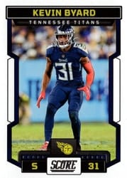 2023 Score Base Set Kevin Byard #32 card