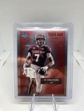 2025 Bowman University Chrome 1955 Bowman Football Kevin Concepcion #55AV-17 card