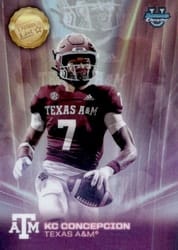 2025 Bowman University Chrome Dean's List Refractor Kevin Concepcion #DL-20 card