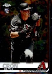 2019 Topps Chrome Update Base Set Kevin Cron #43 card