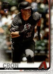 2019 Topps Update Base Set Kevin Cron #US266 card