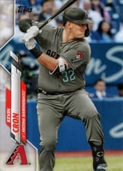 2020 Topps Base Set Kevin Cron #373 card