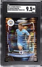 2021 Panini Prizm Premier League Kevin De Bruyne #12 card
