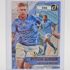 2022 Panini Donruss Pitch Kings Kevin De Bruyne #23 card