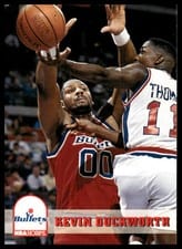 1993-94 Hoops Base Set Kevin Duckworth #417 card