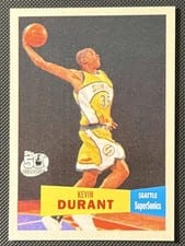 2007 Topps 1957-58 Variation Kevin Durant #112 card