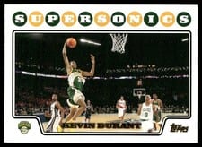 2008 Topps Kevin Durant #156 card