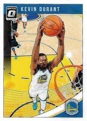 2018-19 Donruss Optic Base Set Kevin Durant #22 card