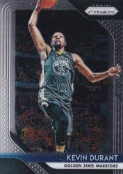 2018-19 Panini Prizm Base Set Kevin Durant #252 card