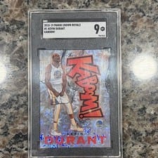 2018 Panini Crown Royale Kaboom Kevin Durant #1 card