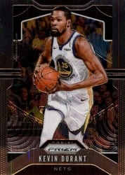2019-20 Panini Prizm Base Set Kevin Durant #210 card