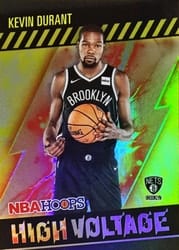 2020-21 Hoops High Voltage Kevin Durant #7 card