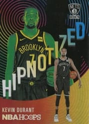 2020-21 Hoops Hipnotized Kevin Durant #15 card