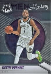 2020-21 Panini Mosaic Men of Mastery Kevin Durant #1 card
