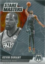2020-21 Panini Mosaic Stare Masters Kevin Durant #23 card