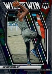 2020-21 Panini Mosaic Will to Win Kevin Durant #1 card