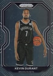 2020-21 Panini Prizm Base Set Kevin Durant #81 card